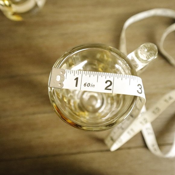 Libbey clear, yellow 8oz glass beer mugs (set of 2) - Picture 7 of 7